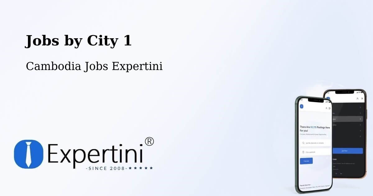 City Jobs in Cambodia - Expertini